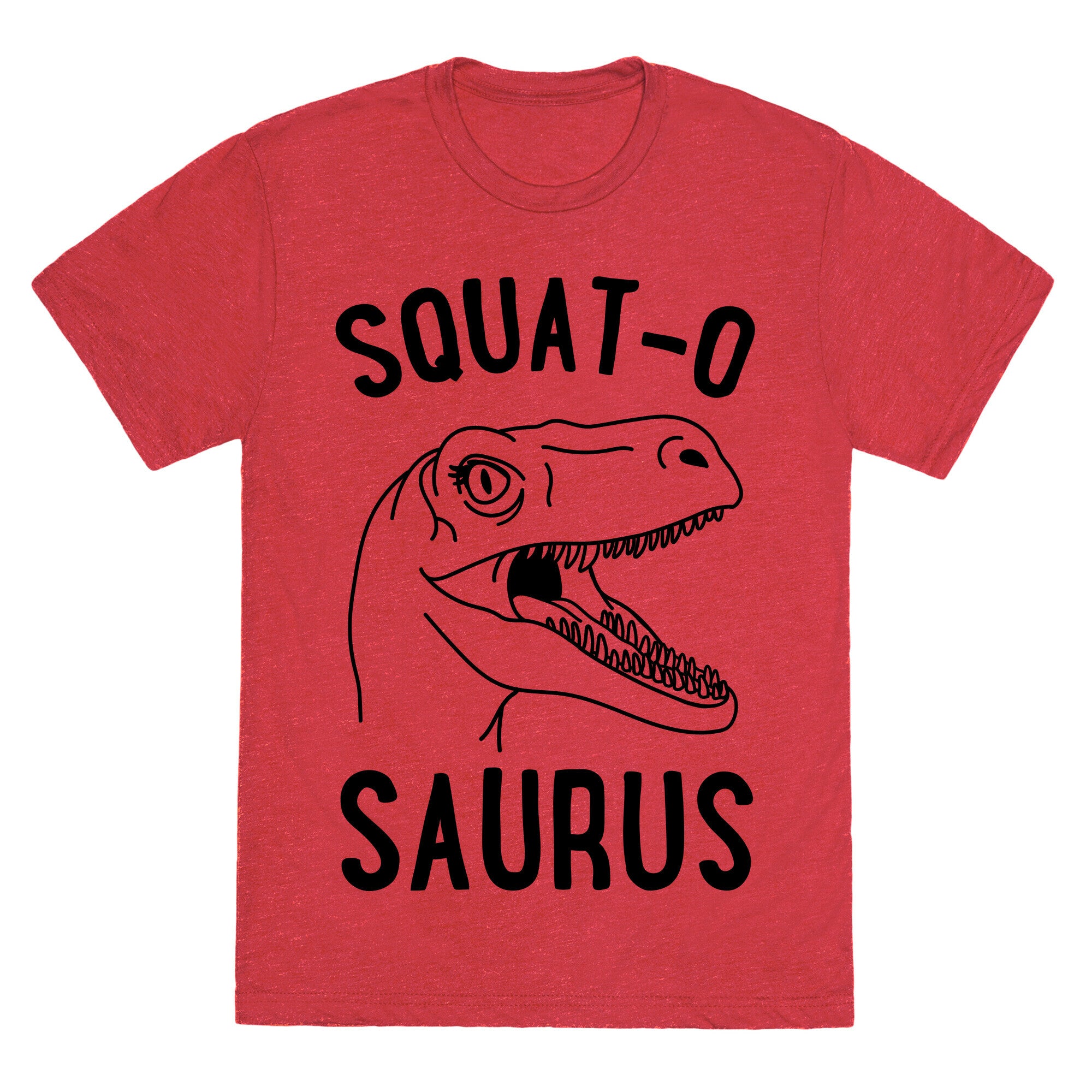 Squat-O-Saurus Unisex Triblend Tee